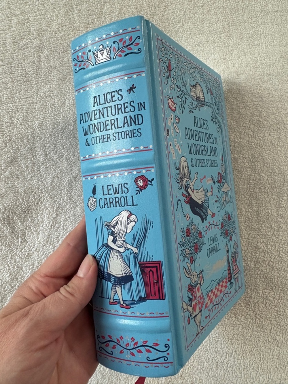 Alice’s Adventures in Wonderland & Other Stories, Lewis Carroll. Hardcover - Picture 2 of 7